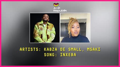 Kabza De Small Ft Msaki Inxeba Official Audio Youtube