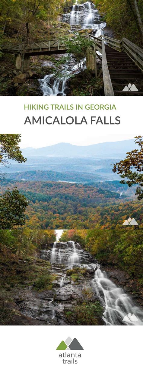 Amicalola Falls Trail Amicalola Falls Waterfalls In Georgia Hiking Trip
