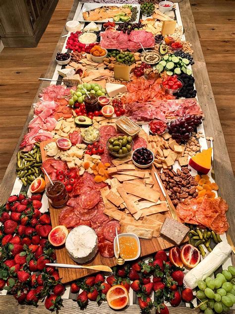 The Ultimate Meat And Cheese Charcuterie Table Charcuterie Platter