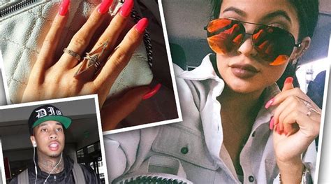 Kylie Jenner Sports Gold Band On Her Ring Finger Getting Serious With