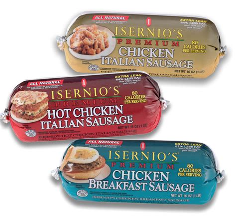 Chicken Sausage Rolls Isernios Premium