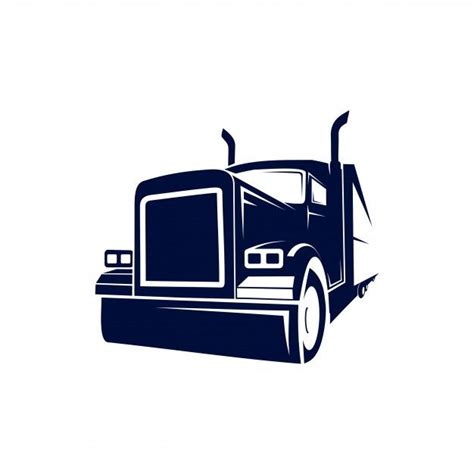 Premium Vector Truck Semi Monster Logo Semicaminhões Logotipo