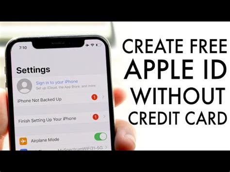 · getting an apple id is easy but creating an apple id without a credit card or any defined payment method is a little tricky. How To Create a FREE Apple ID Without Credit Card! (2020 ...