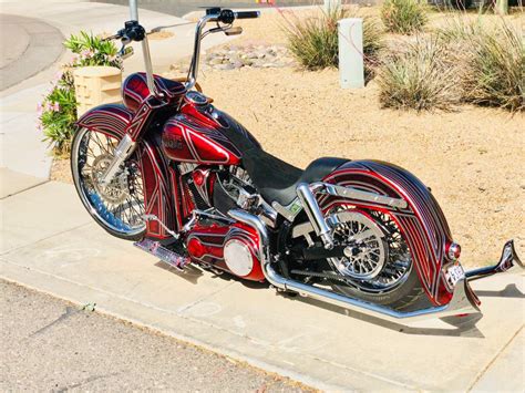 Customized motorcycles built by thunderbike. Harley Slick Softail Rear Fender 2001 to 2018 | John Shope ...