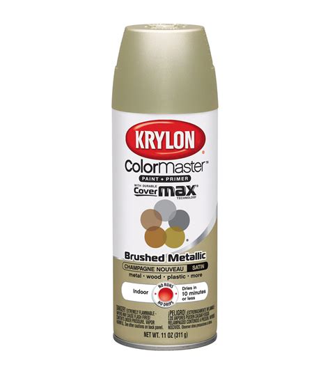 Made with real metal leafing flakes. Metallic Spray Paint | Jo-Ann