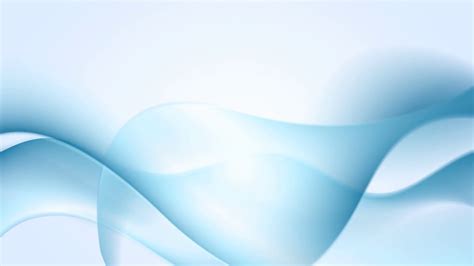 Free Download Blue Smooth Flowing Waves On Light Background Video