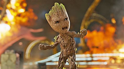 Groovin Groot Guardians Of The Galaxy Vol 2 2017 Youtube