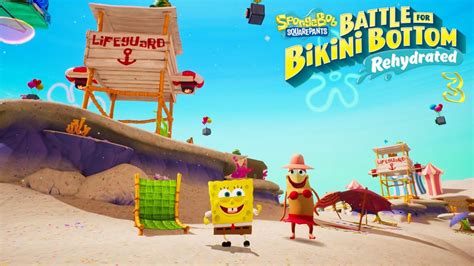 ПЛЯЖНЫЕ РАЗБОРКИ Spongebob Squarepants Battle For Bikini Bottom 3