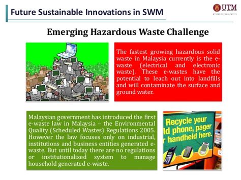 Malaysian with the aim of presenting the state of. Present and Future Innovations in Solid Waste Management ...