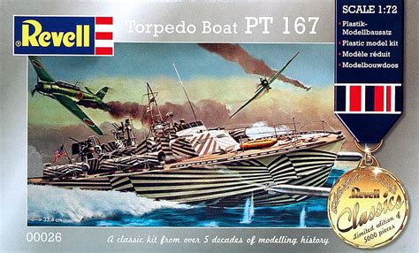 Scale Model News Revell Classic Kit Patrol Torpedo Boat Pt 167