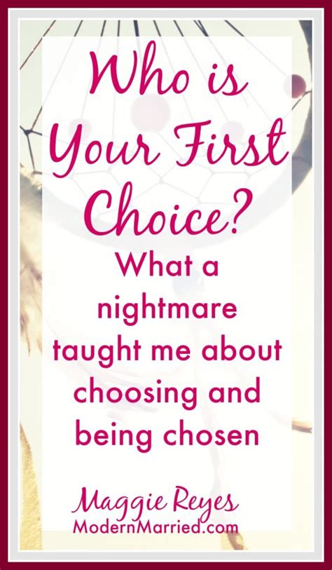 Who Is Your First Choice