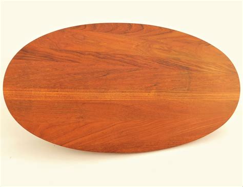 Large Dansk Design Teak Vintage Cutting Board Tray Platter By Jens H