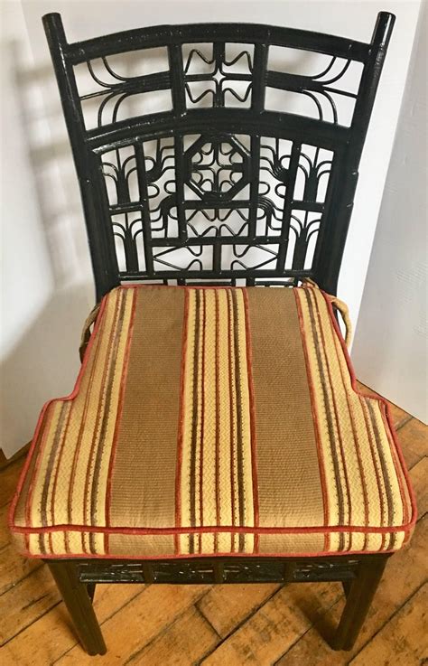 Shop our english bamboo lacquer furniture selection from the world's finest dealers on 1stdibs. Chinoiserie Chippendale Style Lacquered Bamboo Cane Dining ...