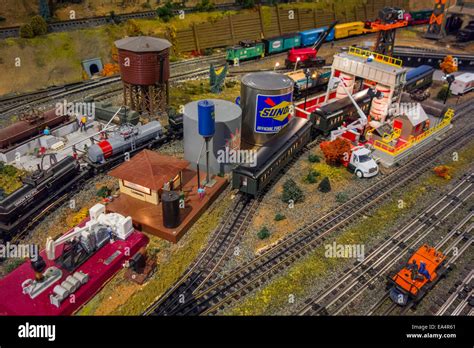 Railroad Museum Of Long Island Toy Trains Stock Photo Alamy