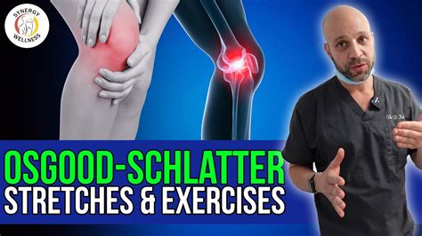 Osgood Schlatter Treatment Options And Exercises For Knee Pain Youtube