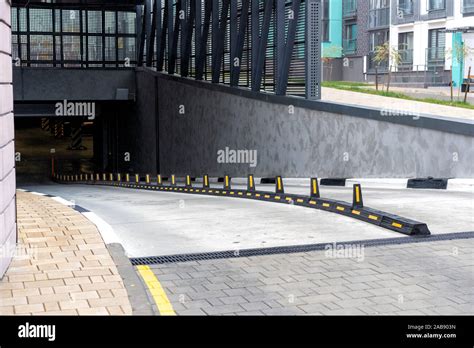 Entry To The Underground Parking Stock Photo Alamy