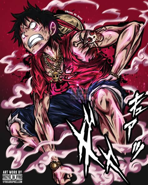 Luffy Gear Second By Ozzyozdavyrus Manga Anime One Piece One Piece