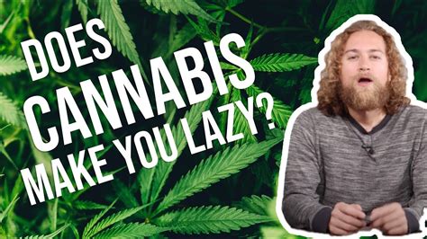 Does Cannabis Make You Lazy Youtube