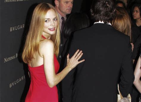 Heather Graham S Long Straight Blonde Hair With Darker Shades Upon The Ends