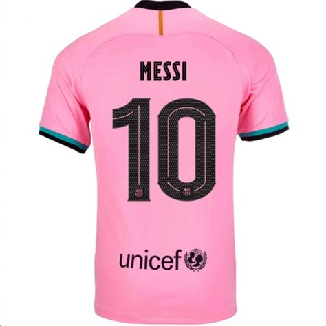 Fußballtrikots Fc Barcelona Lionel Messi 10 Ausweich Trikotsatz 2020 2021