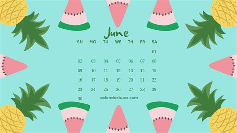 Free Desktop Calendar Wallpaper June 2019 Wallpaper Jku