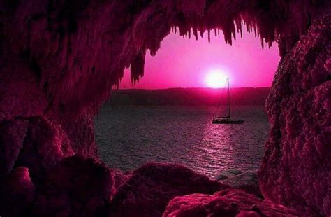 Pink Cave Sky Pics Pinterest