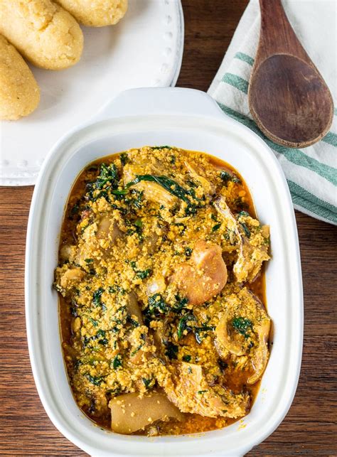 Egusi soup is a rich and savory west african soup made with ground melon seeds (egusi seeds) and eaten with fufu dishes. EGUSI SOUP - NIGERIAN EGUSI SOUP | Precious Core