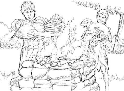 Cain And Abel Coloring Page at GetDrawings | Free download