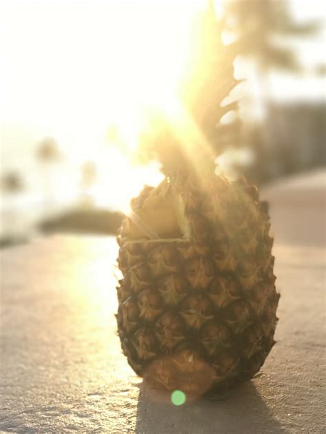Hip Travel Mama Pineapple Drink Sunset Hip Travel Mama