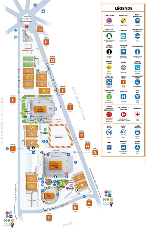 How to get from paris to roland garros by bus, subway or taxi. Roland Garros map - Map of Roland Garros (France)
