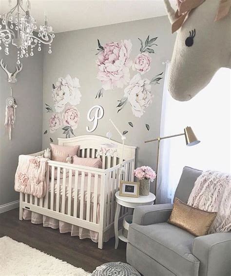 This Baby Girls Nursery Is So Beautiful With So Many Unique Elements