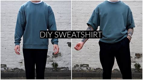 Easy Diy Oversized Sweatshirt Mens Fashion Daniel Simmons Youtube