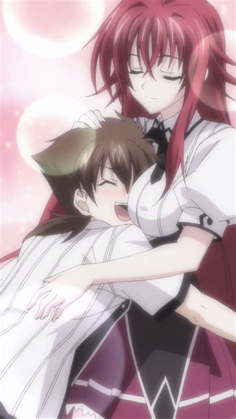 Image Rias And Issei New Hugpng High School Dxd Wiki Fandom