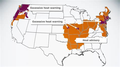 Dangerous Record Heat Bakes The Us On Both Coasts Cnn