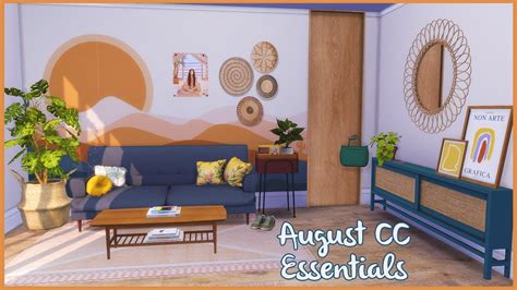 August Build And Buy Mode Cc Essentials 🌟 With Links The Sims 4 Custom