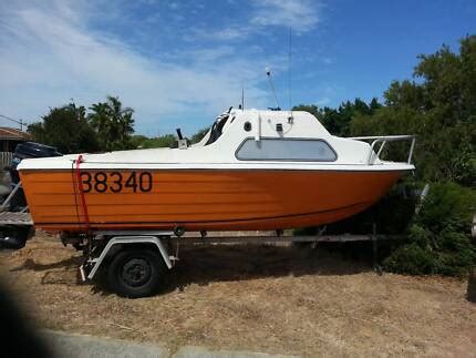 Half Cabin Boat With Mercury Hp Outboard And Trailer Motorboats My Xxx Hot Girl
