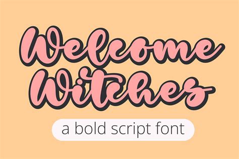 Welcome Witches Font By Bitongtype · Creative Fabrica