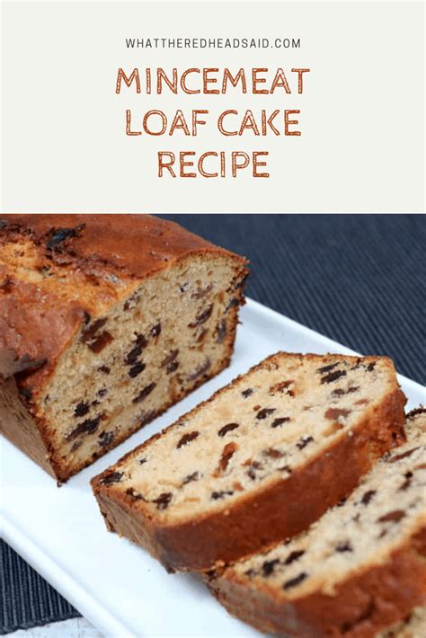 20 delicious and frugal christmas gift ideas with mini bread. Mincemeat Loaf Cake | Recipe (With images) | Loaf cake recipes, Cake recipes, Loaf cake