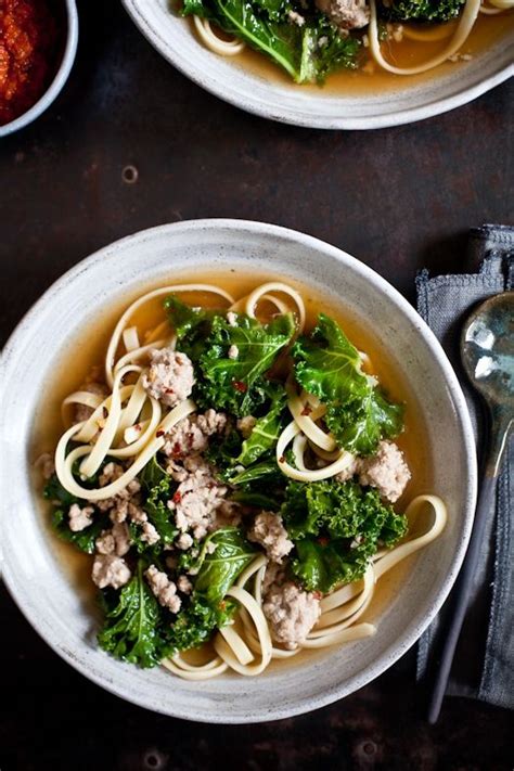 Maybe you would like to learn more about one of these? Spicy Pork and Kale Soup with Harissa | Recipes, Comfort ...