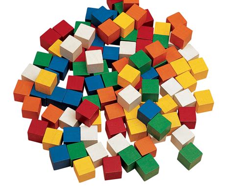 1 Inch Wood Cube Ryseltoys
