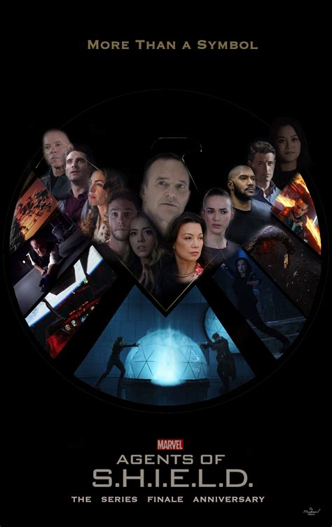 marvel s agents of shield series finale tribute poster mshaik07