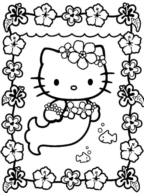 Free Printable Hello Kitty Coloring Pages For Kids Coloringpages Cute