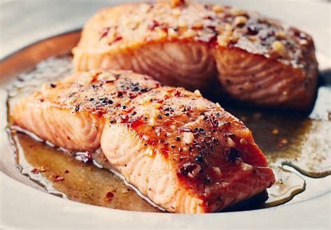 Glazed Salmon Maple Syrup Julian Armstrong
