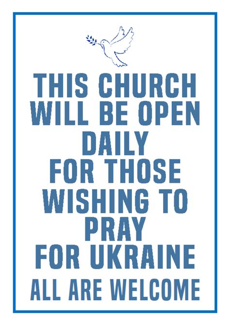 Prayers For Ukraine