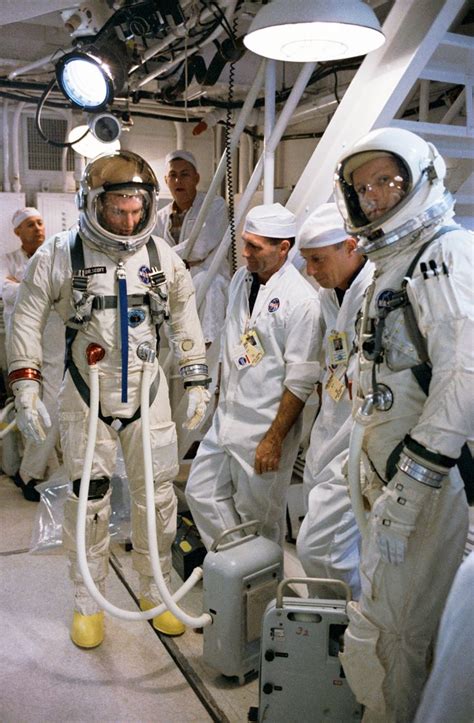 Today In History Gemini 8 Astronauts Neil Armstrong And Dave Scott At