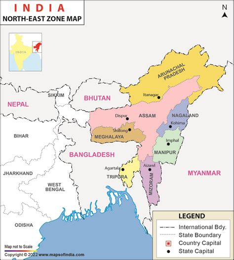 North East India States