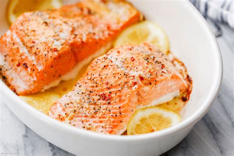 How To Bake Salmon In The Oven Oven Baked Salmon Recipe — Eatwell101