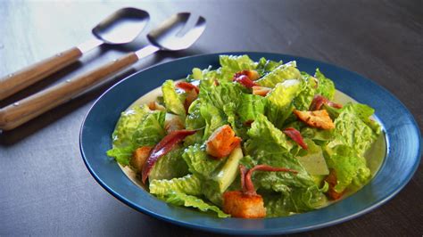 Lucas Caesar Salad Recipe And Video Martha Stewart