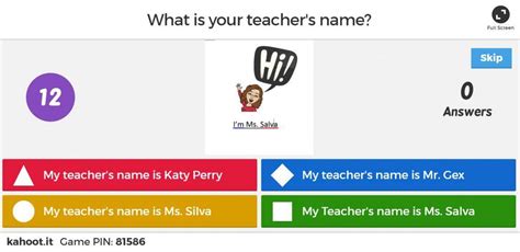 Kahoot Pins That Work Galery