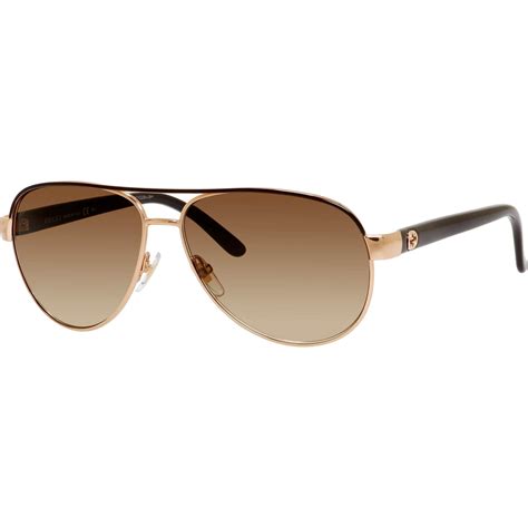 Gucci Small Aviator Sunglasses Womens Sunglasses Apparel Shop